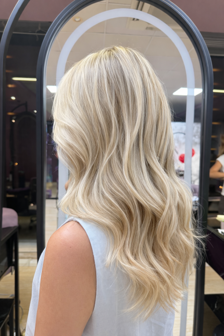 اصلاح تناژهای ناخواسته (زردی، نارنجی، سبزی) رنگ‌های طبیعی، گرم، سرد و فانتزی رنگ مو همراه با تراپی و احیای تخصصی - گالری 1